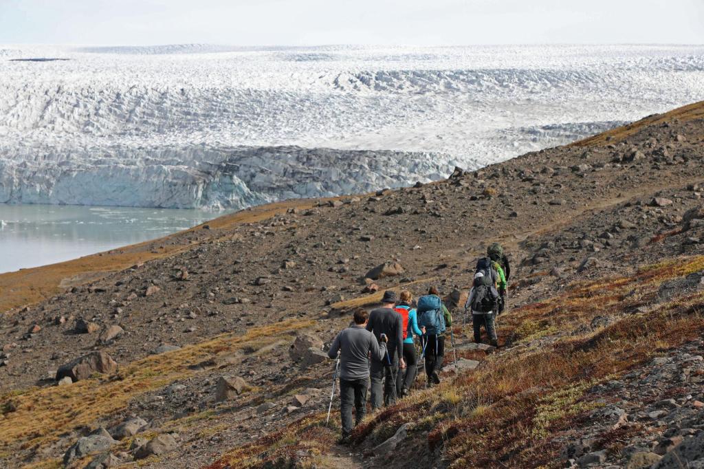 Wanderung zum majestätischen Grönlandeis