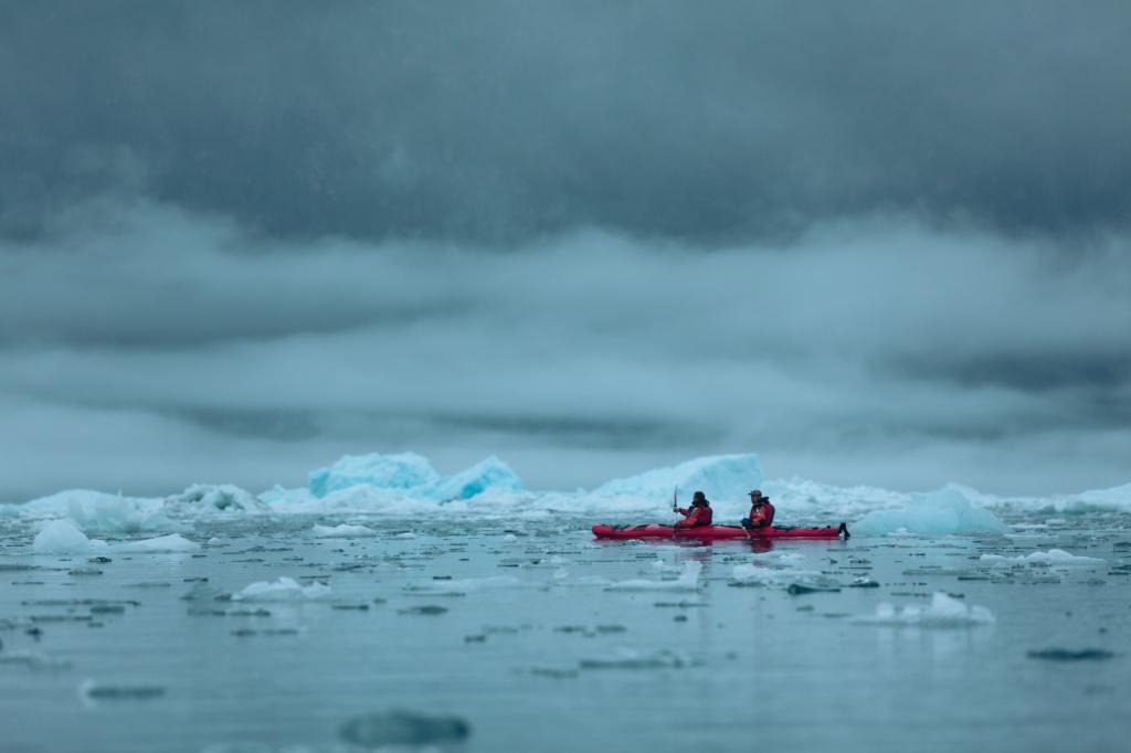 Whatever the weather - Kayaking in South Greenland