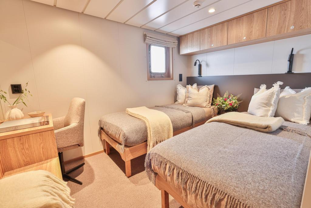 Twin cabin at MV Vikingfjord
