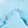 Glacier hike during glacier adventure