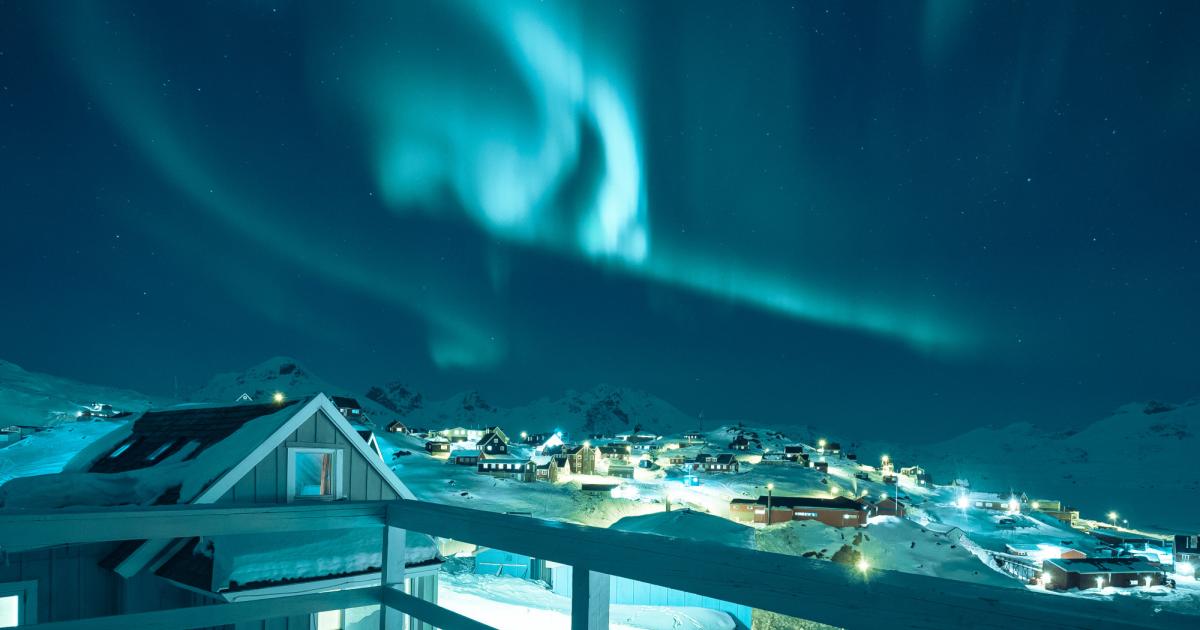 Kollegium vandrerhjemmet forskellige Northern Lights in Greenland - Greenland Tours